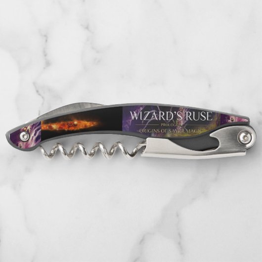 ウィザードのルーズコルクねじボトル開口器 ソムリエナイフ (裏面)