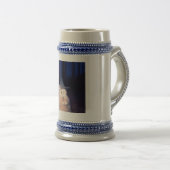 ウィザードの猫のマグカップ ビールジョッキ (正面右)