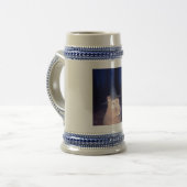 ウィザードの猫のマグカップ ビールジョッキ (正面左)