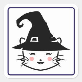 ウィザードの猫 スクエアシール