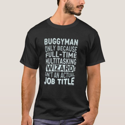 ウィザードの肩書きの引用 - 面白いバグマニア Tシャツ (正面)