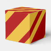 ウィザードの赤と金ゴールドハート フェイバーボックス (裏面サイド)