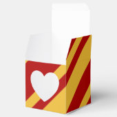 ウィザードの赤と金ゴールドハート フェイバーボックス (オープン)