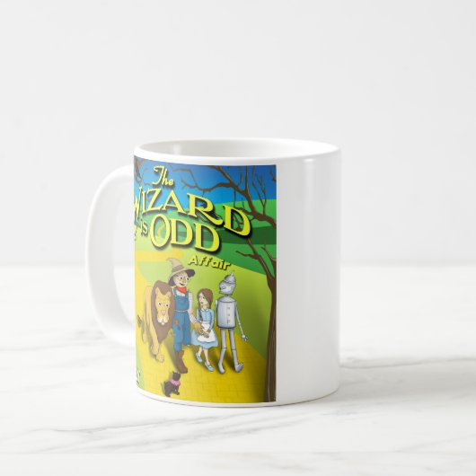 「ウィザードは奇数」コーヒーマグ コーヒーマグカップ (正面左)