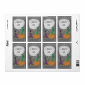 ウィザードアンドドラゴン蔵書票 ラベル (フルシート)