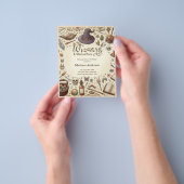 ウィザードウィッチパーティー魔法のワンズハットヴィンテージ チラシ (手)