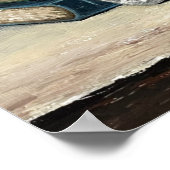 ウィザードオブオズシルバーシューズギクレープリント ポスター (角)