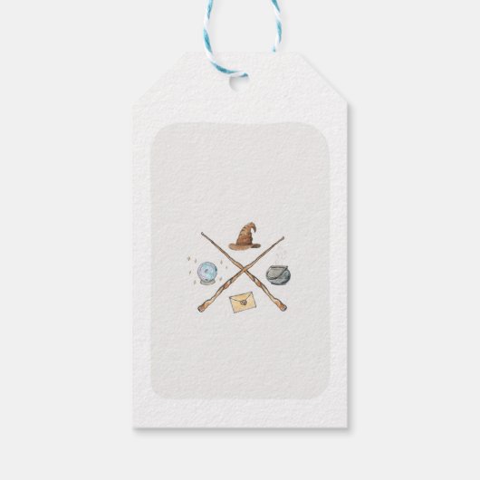 ウィザードサンキューメッセージカード ギフトタグ (裏面)