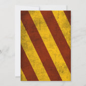 ウィザードスクールをテーマにした誕生日パーティーの招待状 招待状 (裏面)