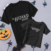 ウィザードダディーブラックハロウィーンファミリーマッチング Tシャツ