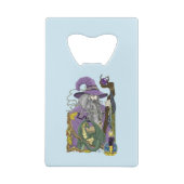 ウィザードドラゴンファンタジー紫 クレジットカード栓抜き (裏面)