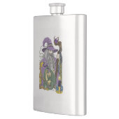 ウィザードドラゴンファンタジー紫 フラスク (左)