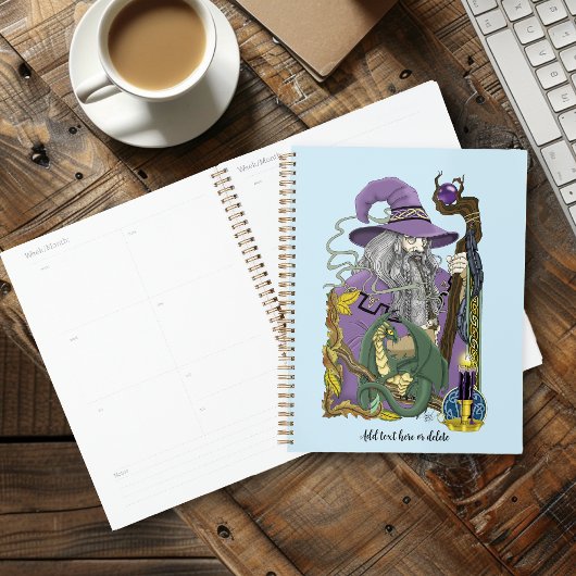 ウィザードドラゴンファンタジー紫 プランナー手帳