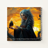 ウィザードハードカバー ノートブック (裏面)