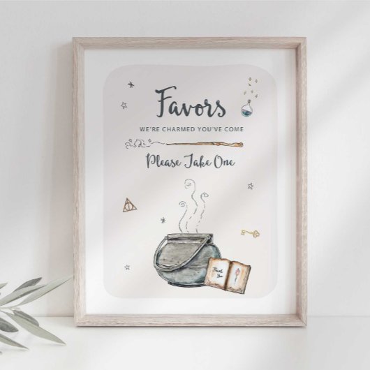 ウィザードパーティの好意の署名 ポスター