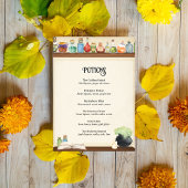 ウィザードパーティーカクテルメニューカードポスター ポスター