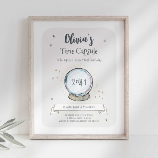 ウィザードパーティー時間カプセル記号 ポスター