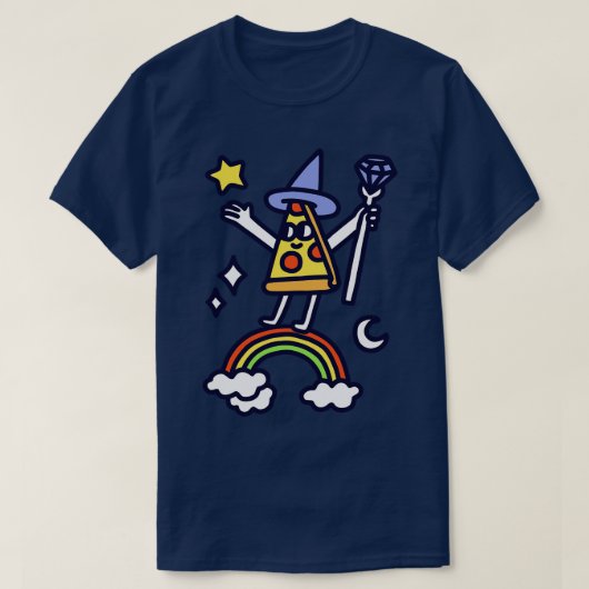 ウィザードピザ Tシャツ (デザイン正面)
