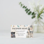 ウィザードベビーシャワーおしゃぶり狩りゲームアクティビティ エンクロージャーカード (スタンド正面)