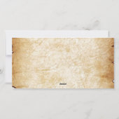 ウィザードマジカルファブラス子供の誕生日パーティー シーズンカード (裏面)