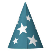 ウィザードメルリンマジシャンブルー誕生日 パーティーハット (裏面)