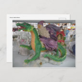 ウィザードライディングドラゴン ポストカード (正面/裏面)