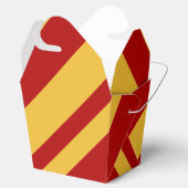 ウィザードレッドと金ゴールドテイクアウト フェイバーボックス (オープン)