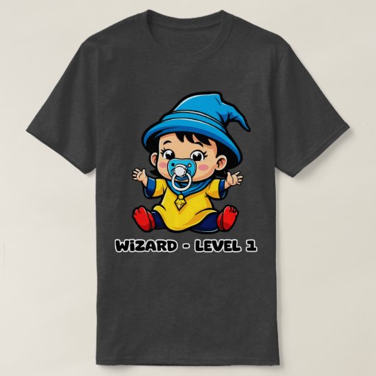 ウィザードレベル Tシャツ (デザイン正面)