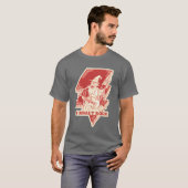 ウィザードロックギターイラスト 友達 Tシャツ (正面フル)