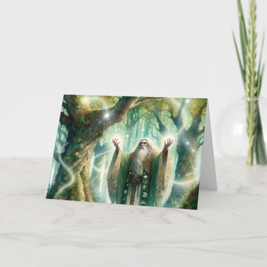 ウィザード保護の魔法「ハッピーバースデー!」 カード (正面)