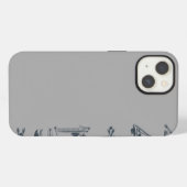ウィザード兵器のコラージュ iPhoneケース (裏面横)