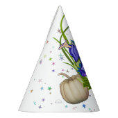 ウィザード秋カボチャきらめく星のパーティー帽子 パーティーハット (左)