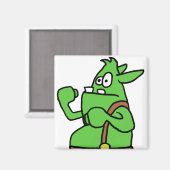 ウィザード101ゴブラーのフィスティクス マグネット (正面/裏面)