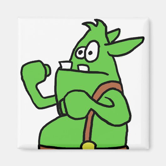 ウィザード101ゴブラーのフィスティクス マグネット (正面)