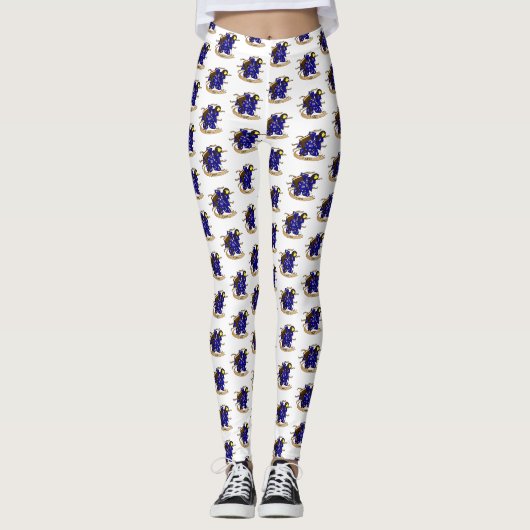 ウィザード サイコロ デザイン レギンス (正面)