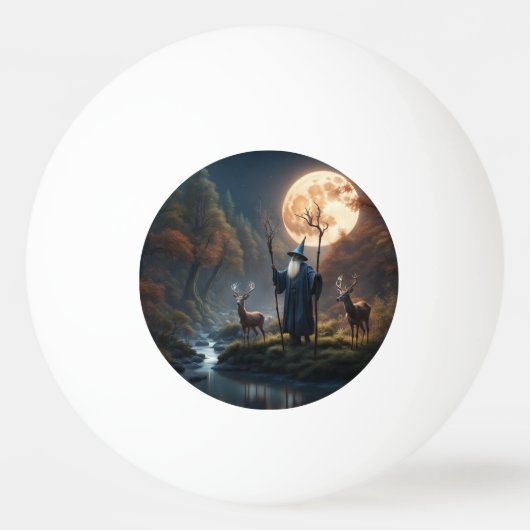 ウィザード 卓球ボール (裏面)