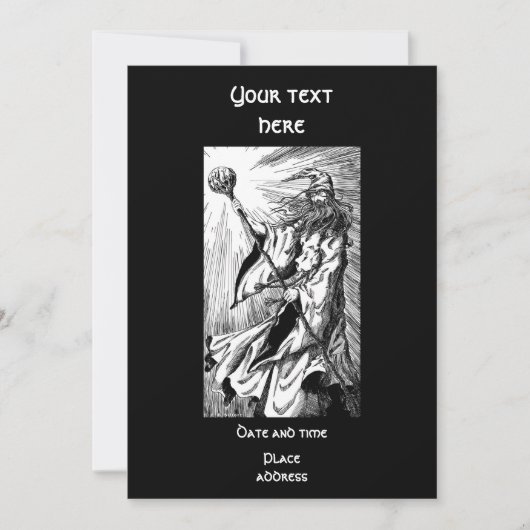 ウィザード 招待状 (正面)