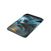 ウィザード/猫 バスマット (アングル)