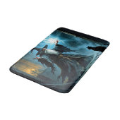 ウィザード/猫 バスマット (アングル)