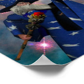 ウィザード（青） ポスター (角)