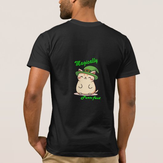 ウィザードCat Tシャツ (裏面)