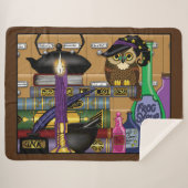 ウィザードOwl Books Potions シェルパブランケット (正面(横))
