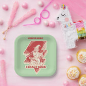 ウィザー遊ドのギター ペーパープレート (パーティー)