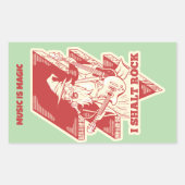 ウィザー遊ドのギター 長方形シール (正面)