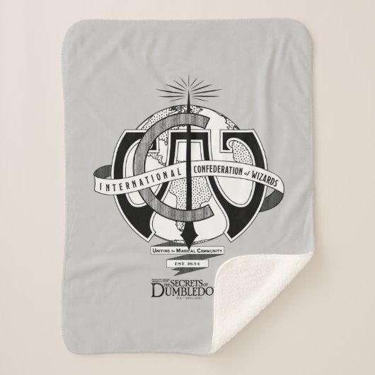 ウィザ国際的ードの連携ロゴ シェルパブランケット (正面)