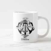 ウィザ国際的ードの連携ロゴ ジャンボコーヒーマグカップ (右)