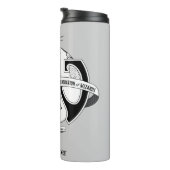 ウィザ国際的ードの連携ロゴ タンブラー (回転右)