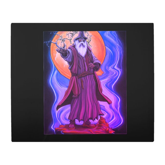 ウィザ救済ーズメタルウォールアート メタルプリント (正面)