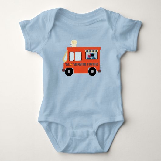 ウィザ・ア・モンスター・グルメ ベビーボディスーツ (正面)