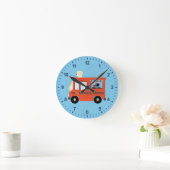 ウィザ・ア・モンスター・グルメ ラウンド壁時計 (ホーム)